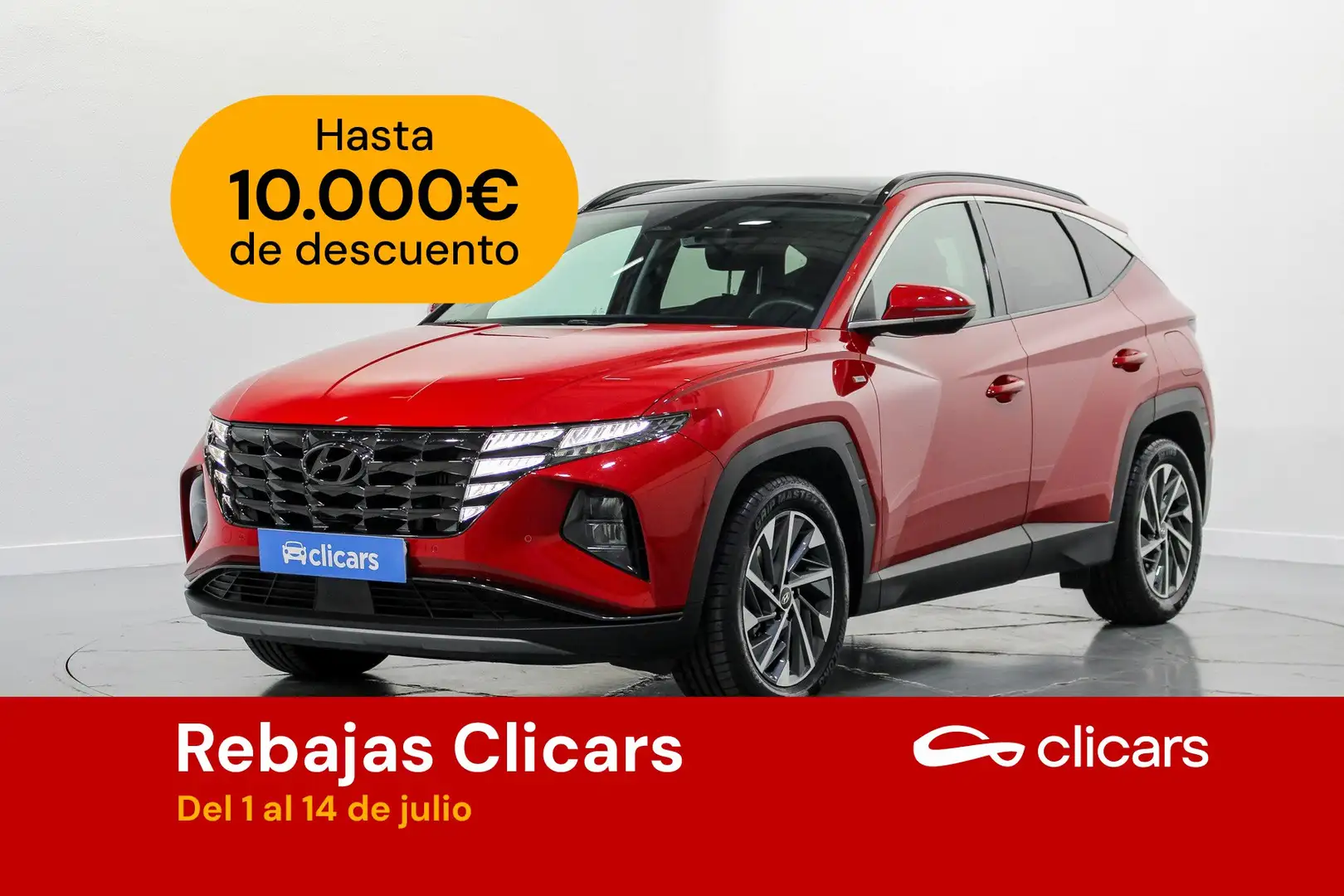 Hyundai TUCSON 1.6 TGDI 48V Tecno Sky 4x2 DT Rojo - 1