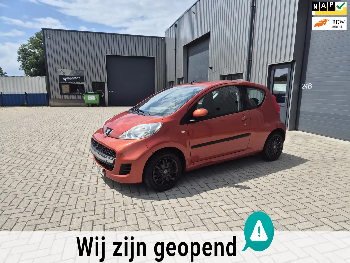 Peugeot 107 1.0-12V Sublime 1e EIGENAAR TOP OCCASION Oranje - 1