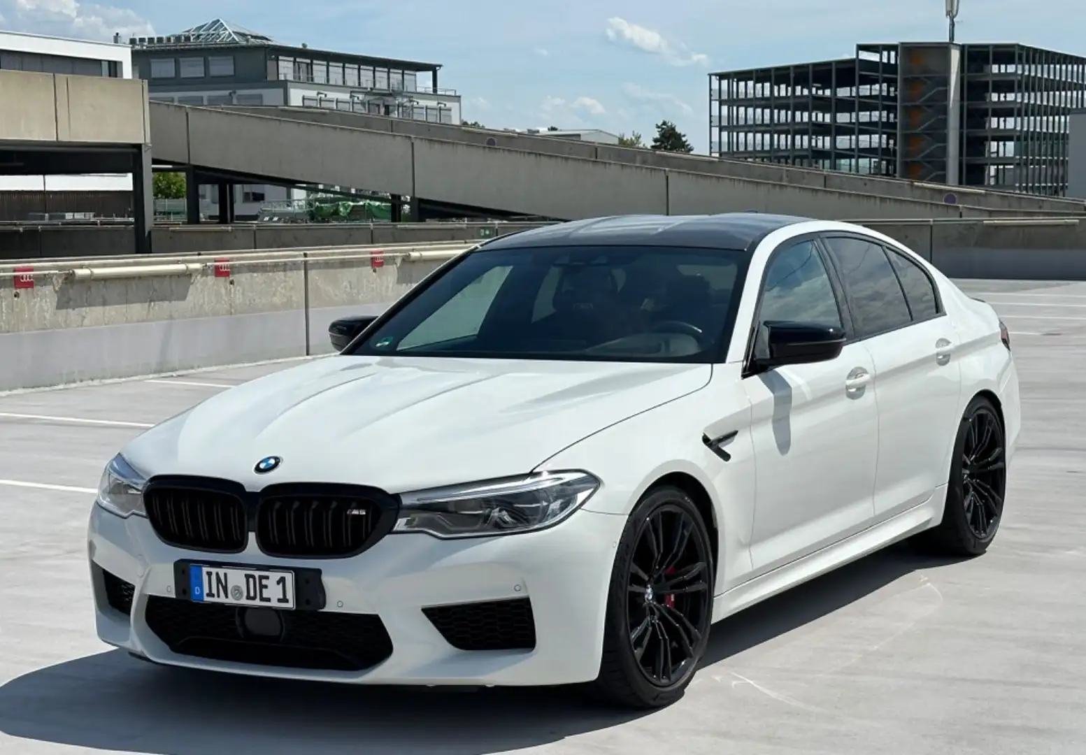 BMW M5 Competition Carbon Harman Kardon Led Voll Blanc - 1