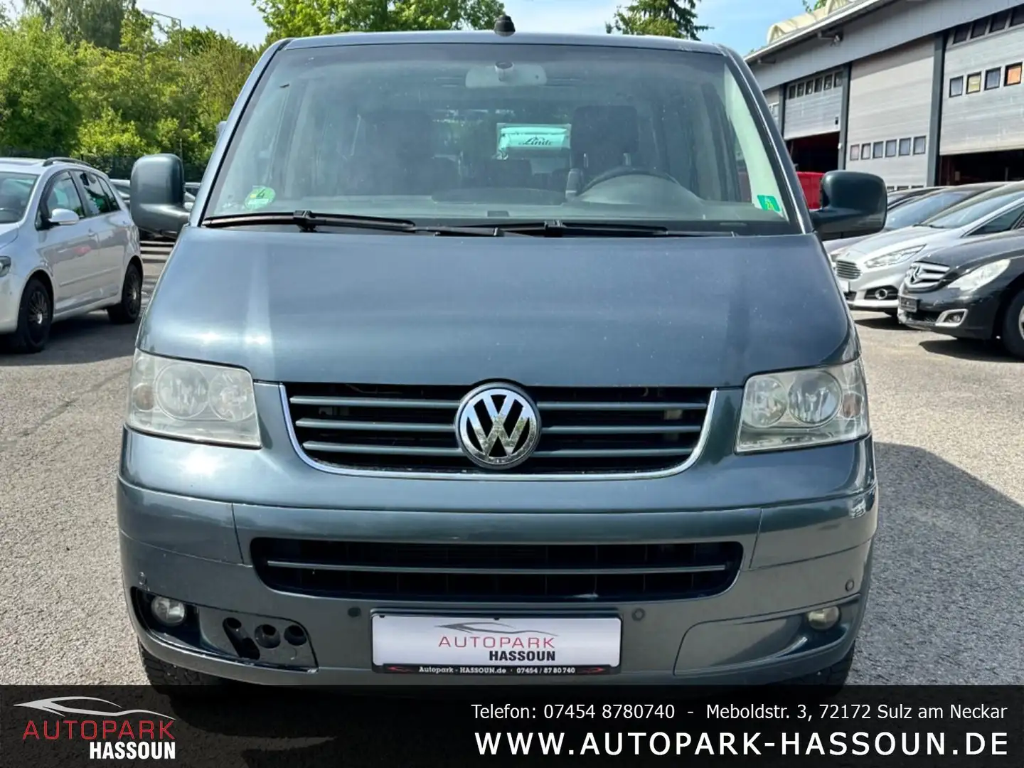 Volkswagen T5 Transporter T5 Multivan Highline 4Motion TÜV 06/25 SD AHK Navi Grau - 2
