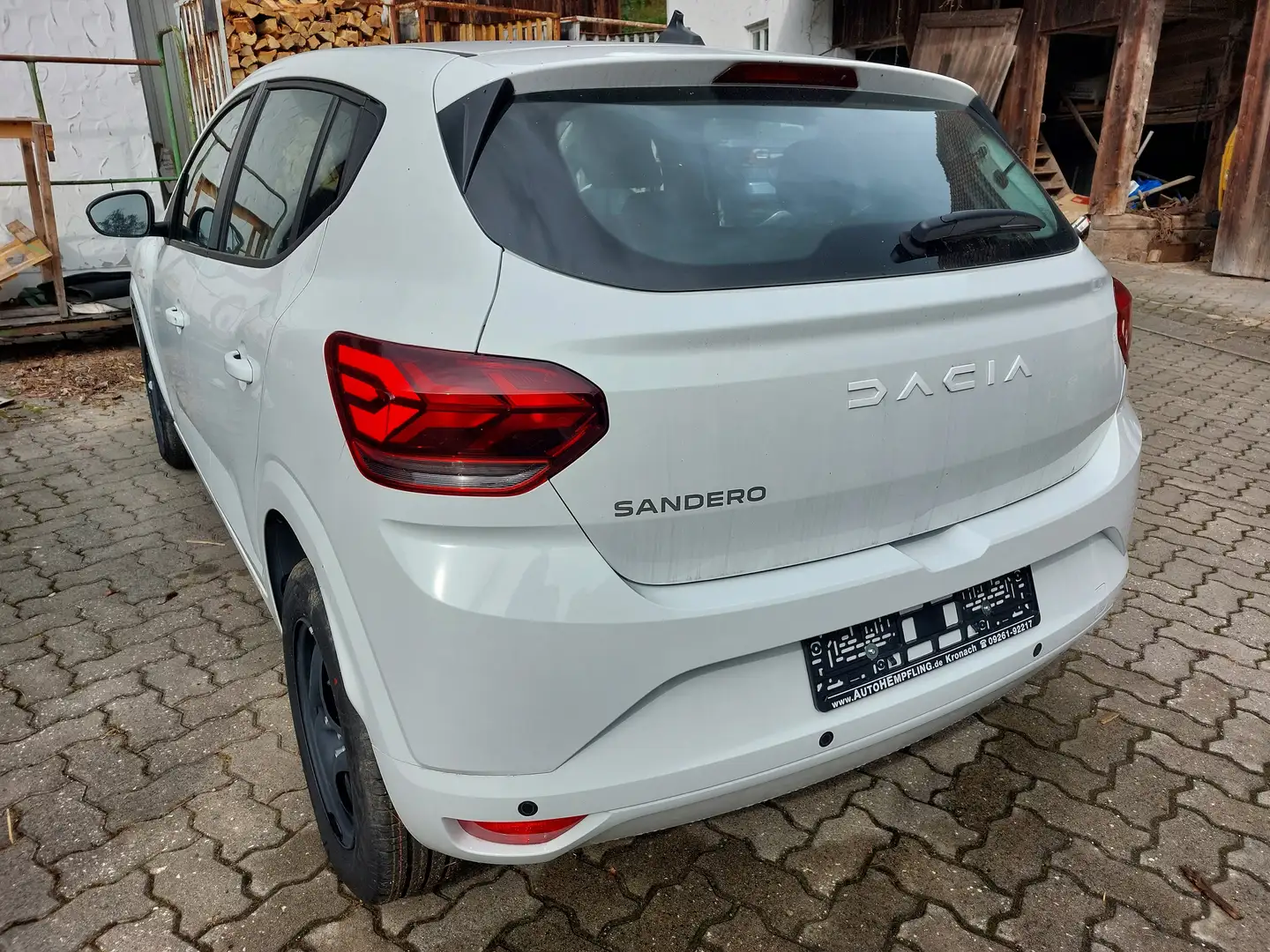 Dacia Sandero 3 TCE90 Expression LT: Ende Nov. R-Kam PDC vo.+hi Weiß - 1