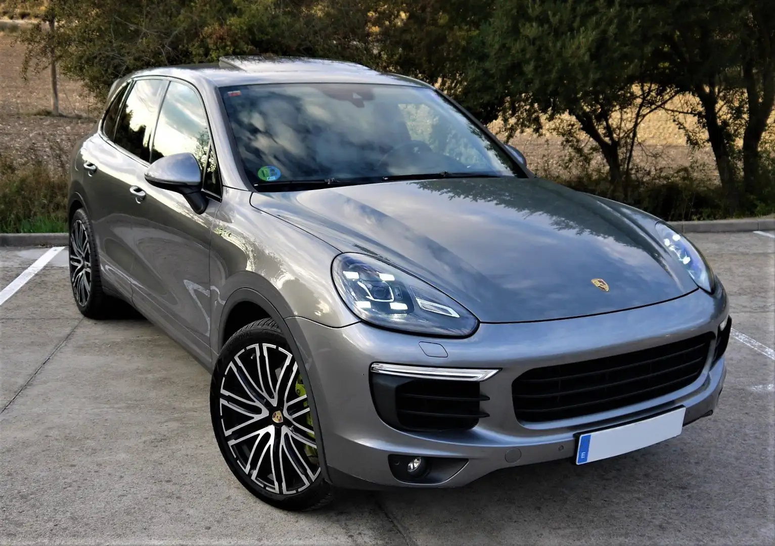 Porsche Cayenne Cayenne S E-Hybrid Gris - 1
