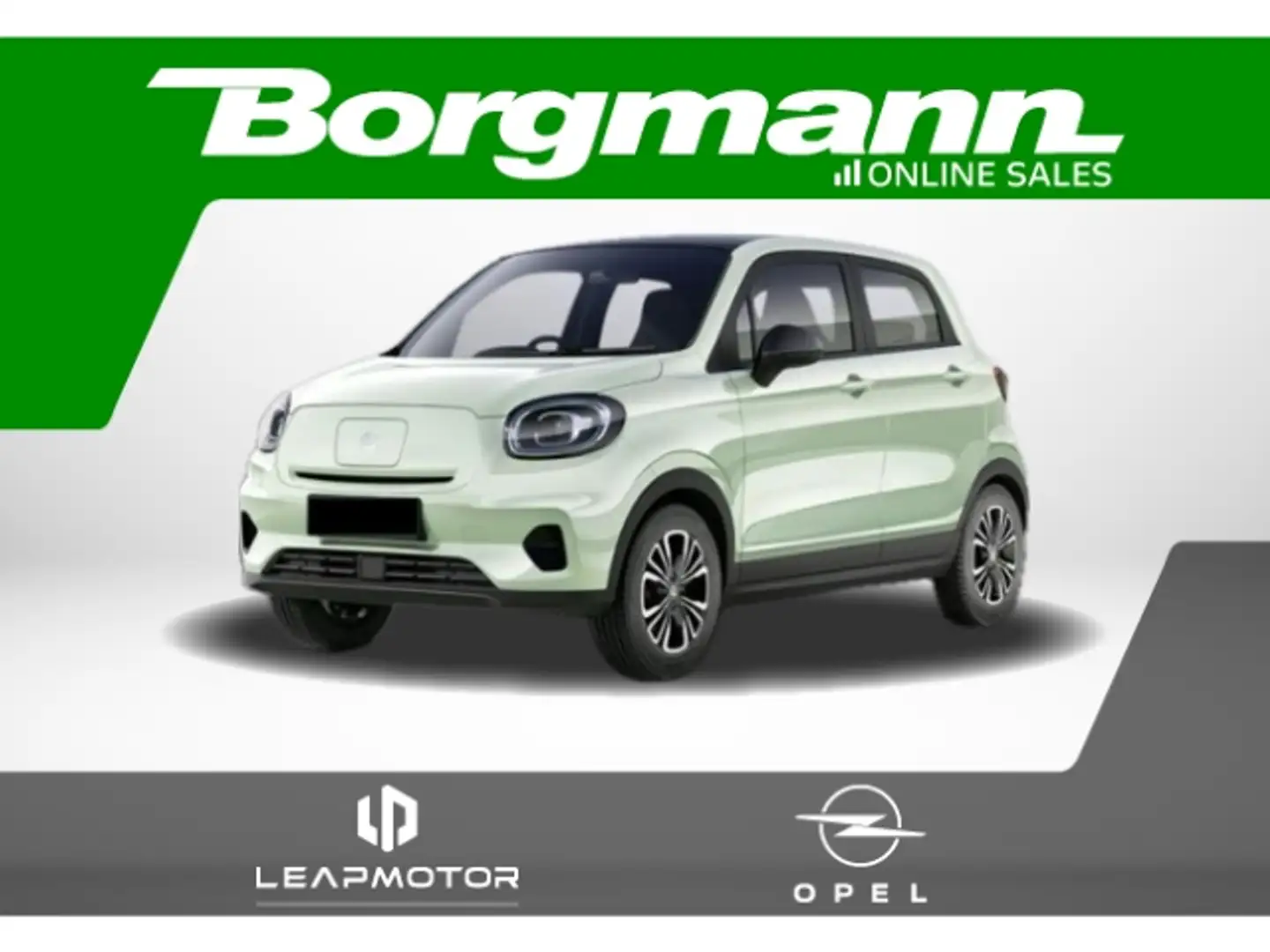 Leapmotor T03 NAVI - PANORAMADACH - ALU - PARKHILFE Yeşil - 1
