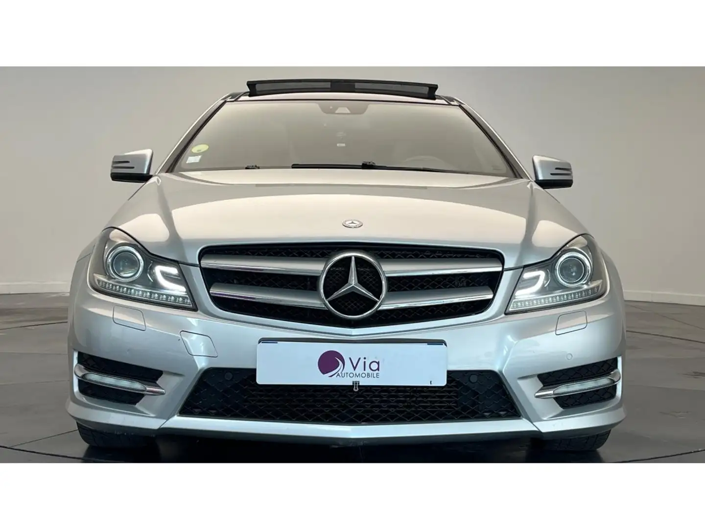 Mercedes-Benz C 220 Coupé 2.2 170 220 D FASCINATION AMG TOIT OUVRANT Gris - 2