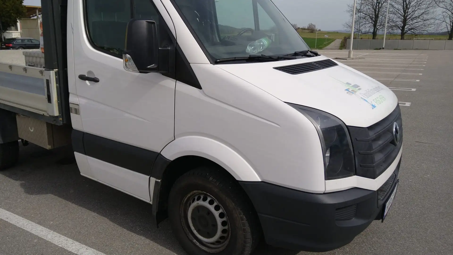 Volkswagen Crafter Pritsche mit AHK + LT / VK NETTO 10 500€ Blanc - 1