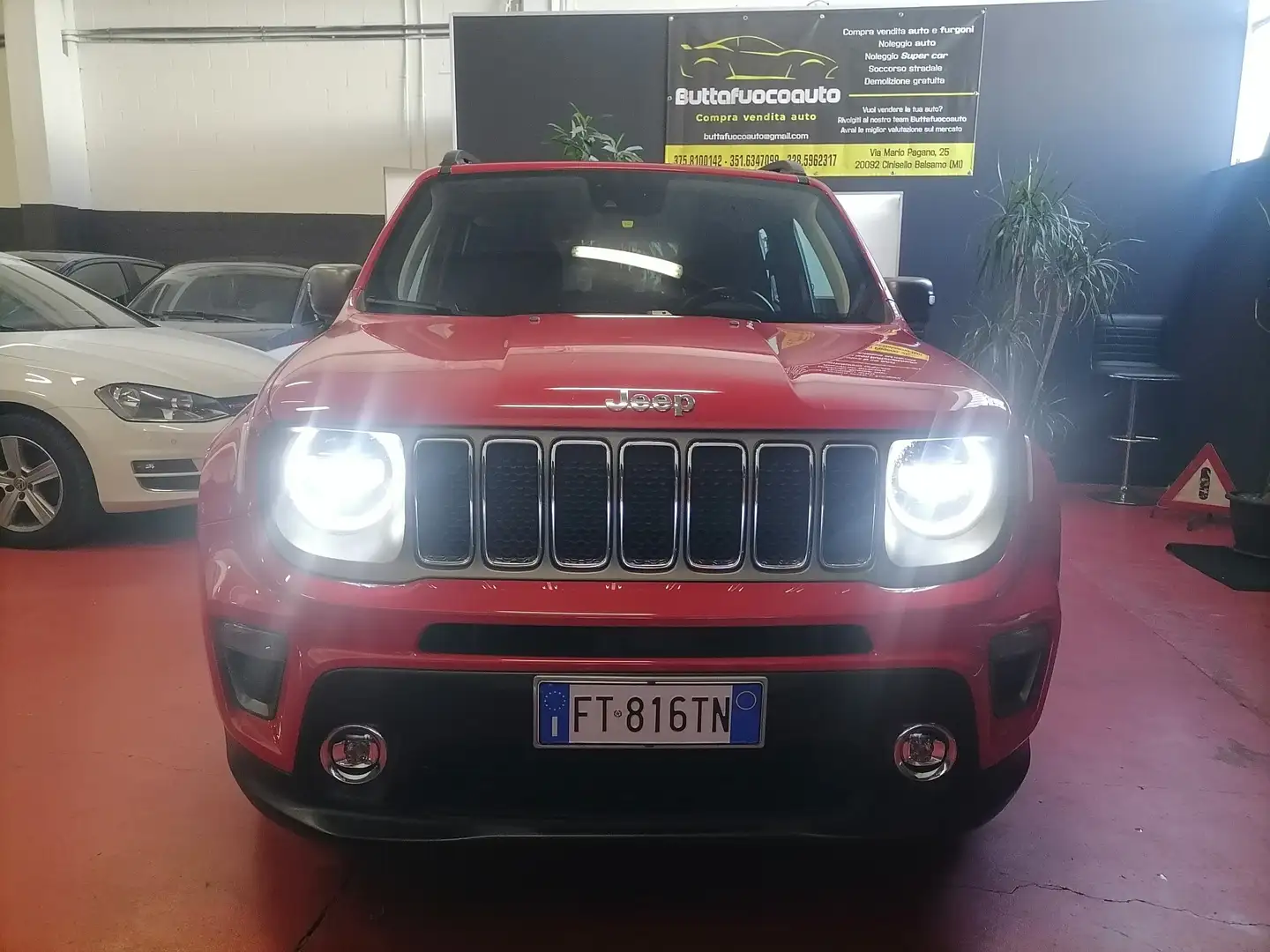 Jeep Renegade Renegade 1.3 t4 Limited 2wd 150cv ddct Rosso - 2