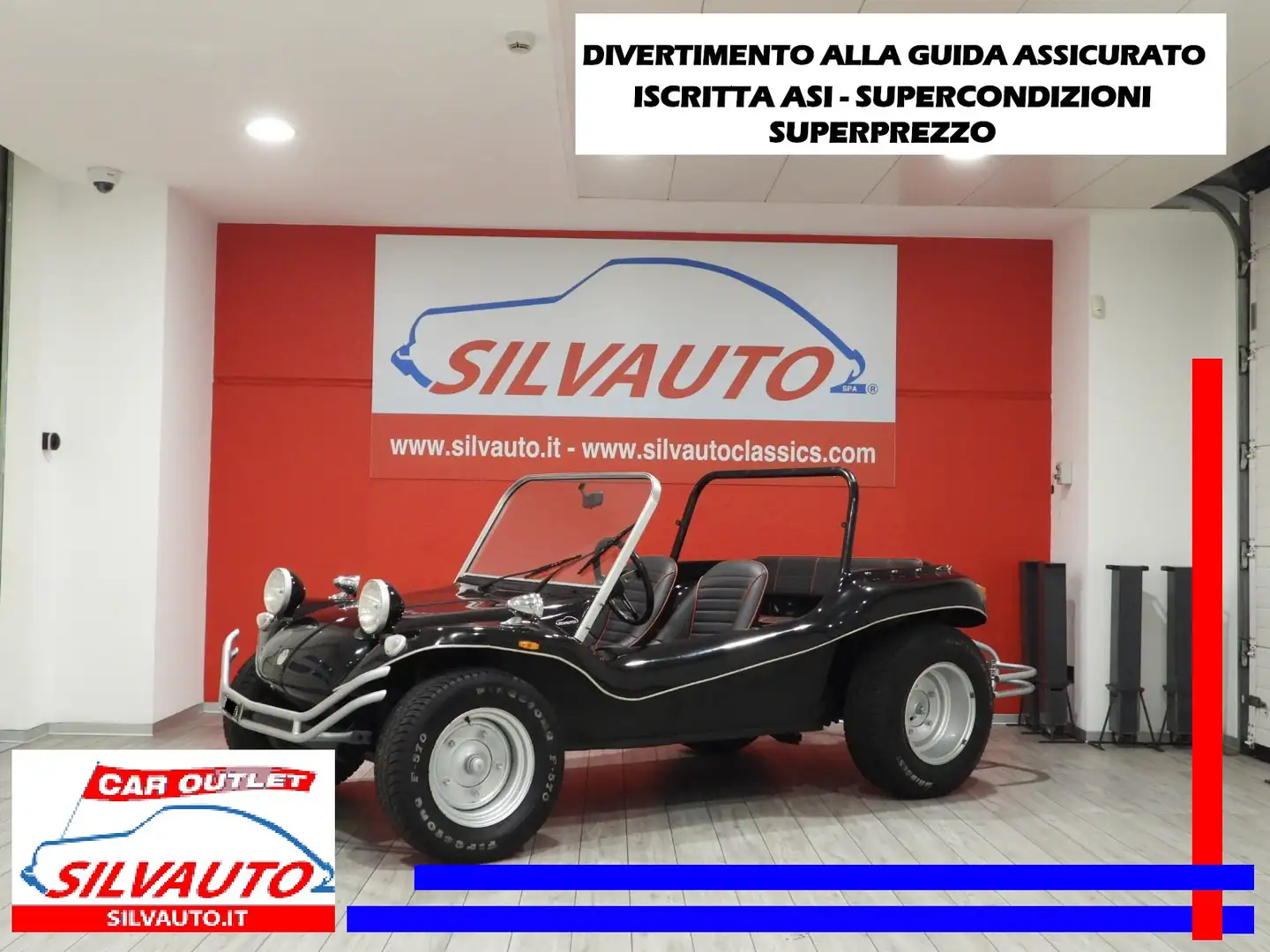 Volkswagen Buggy AUTOMIRAGE DUNE BUGGY - ISCRITTA ASI (1972) Negro - 1