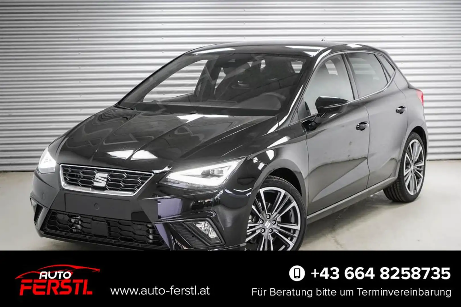 SEAT Ibiza 1,0 TSI DSG FR - LAGER 85 kW (116 PS), Automatik Nero - 1