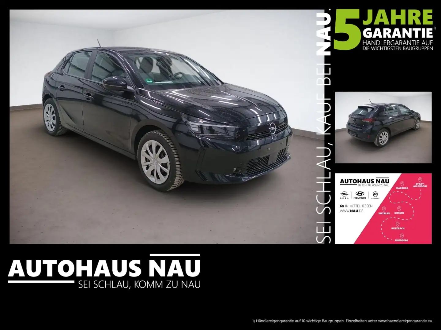 Opel Corsa Electric LED+SHZ+Fernlichtass.+KlimaA Nero - 1