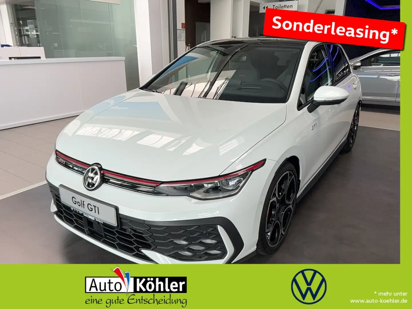 Volkswagen Golf GTI DCC-Fahrwerk / Tageszulassung Pano ParkAss. ACC LM Blanco - 1