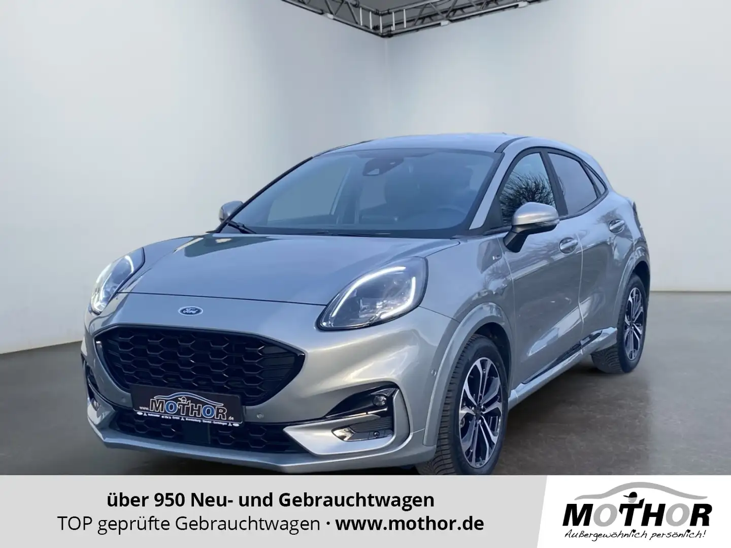 Ford Puma ST-Line 1.0 EcoBoost ACC PDC KAM NAVI Zilver - 1
