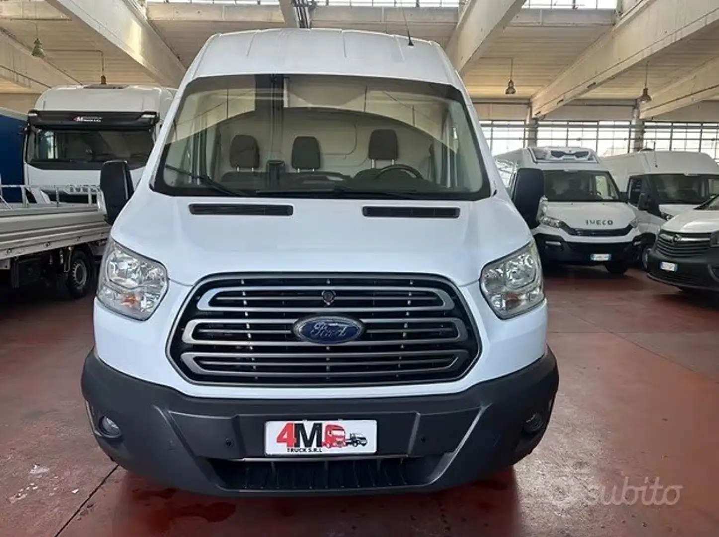 Ford Transit furgone euro 6 Blanc - 2