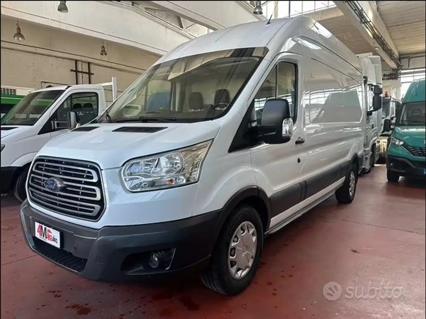 Ford Transit furgone euro 6 Blanc - 1