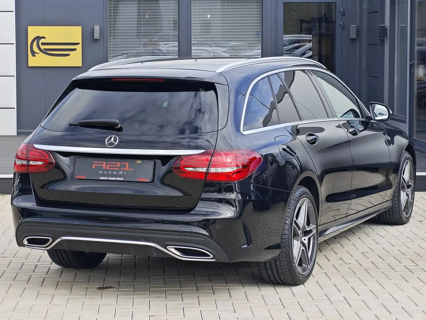 Mercedes-Benz C 300 T d 4Matic AMG |Business+|ACC|BLIS|Leder Noir - 2