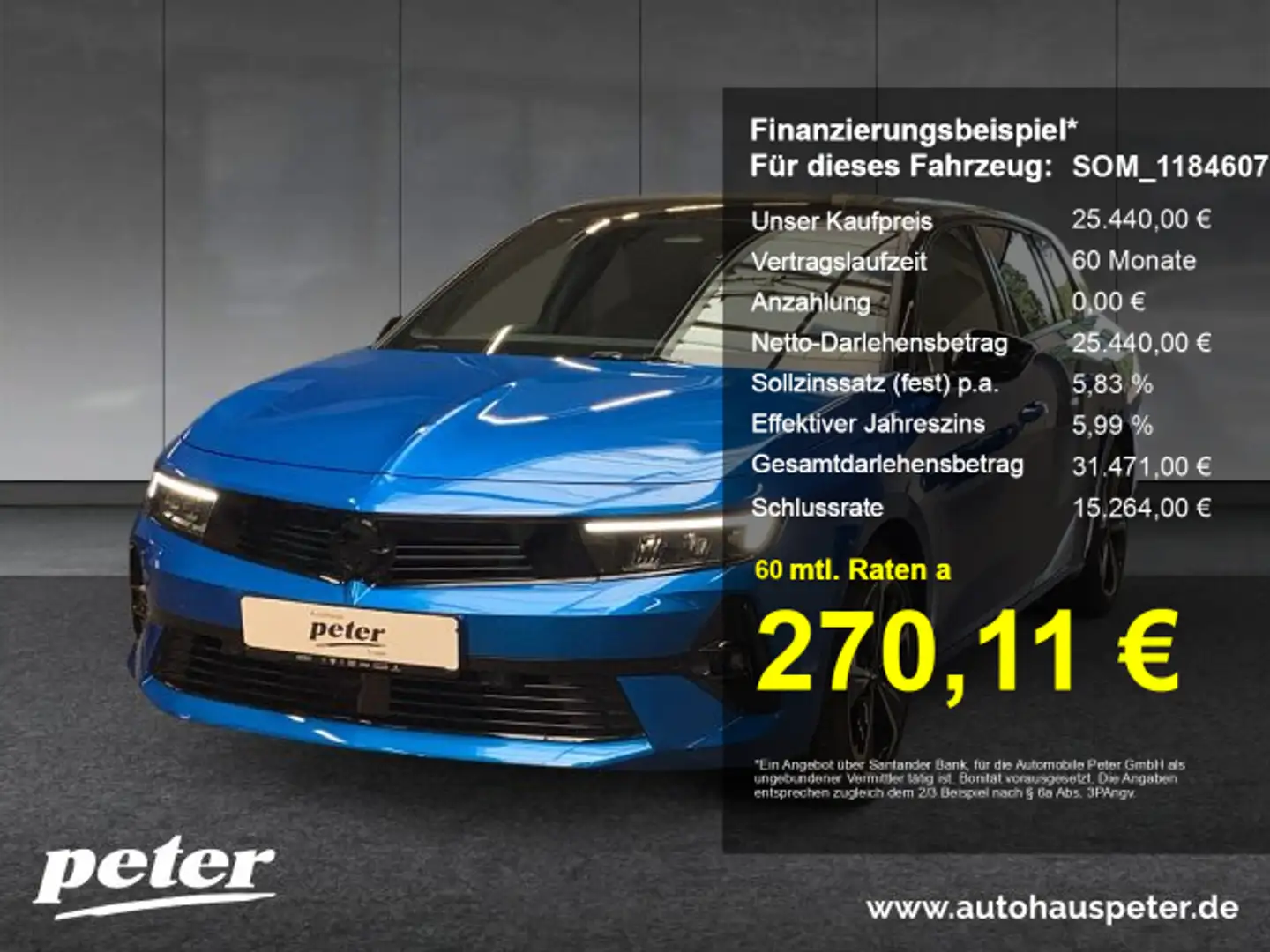 Opel Astra Astra L ST 1.2 Turbo GS Line Klimaautomatik Sitzhe Blau - 1