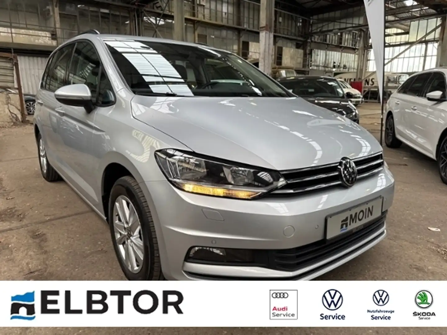 Volkswagen Touran 2.0 TDI Comfortline AHK Navi SHZ Zilver - 1