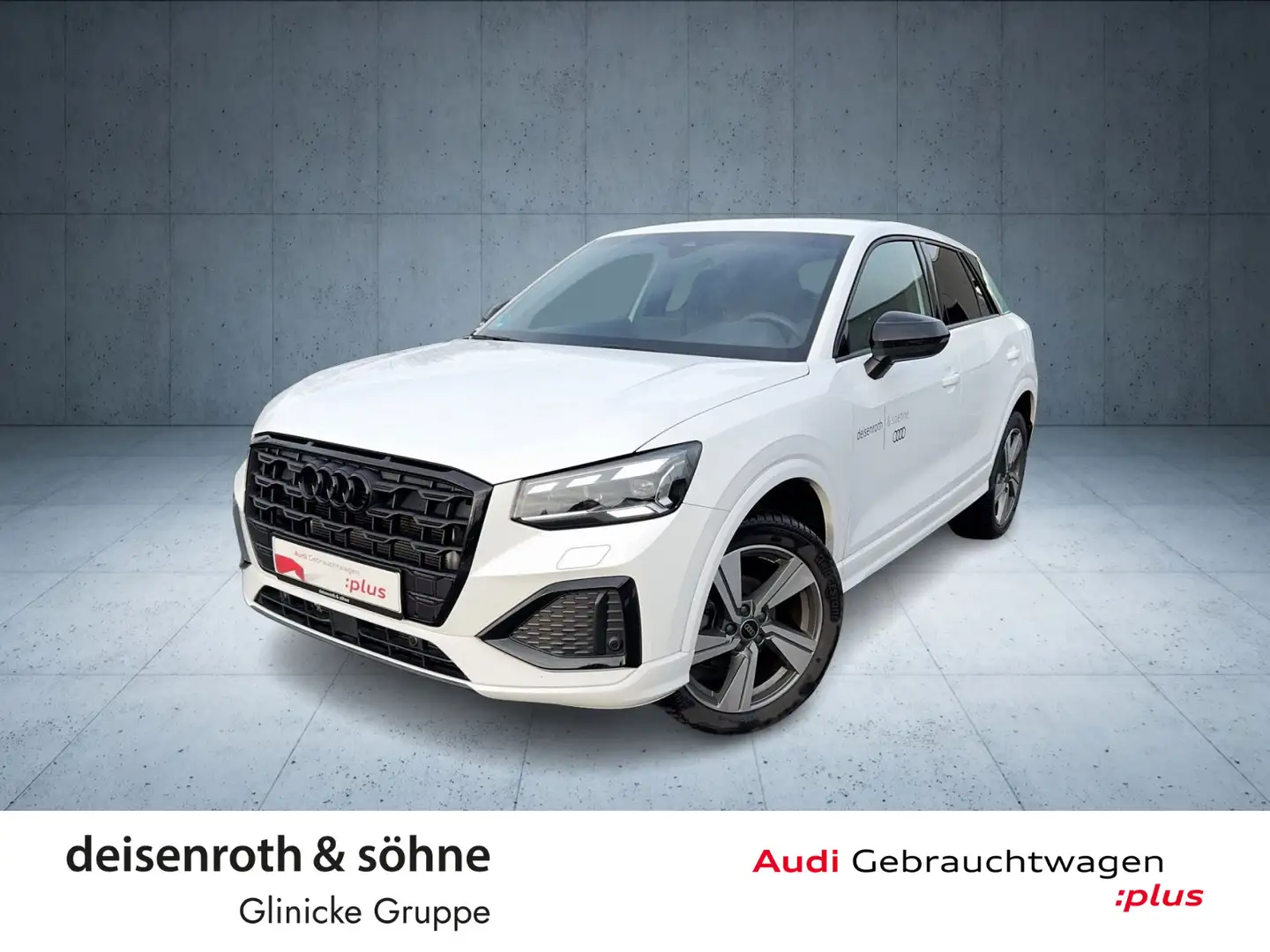 Audi Q2 advanced 35 TFSI S tr S line/AHK/Matrix/Nav/K Weiß - 1