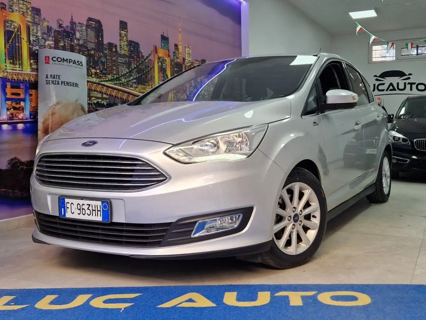 Ford C-Max C-Max 1.5 tdci Titanium X s Plateado - 1