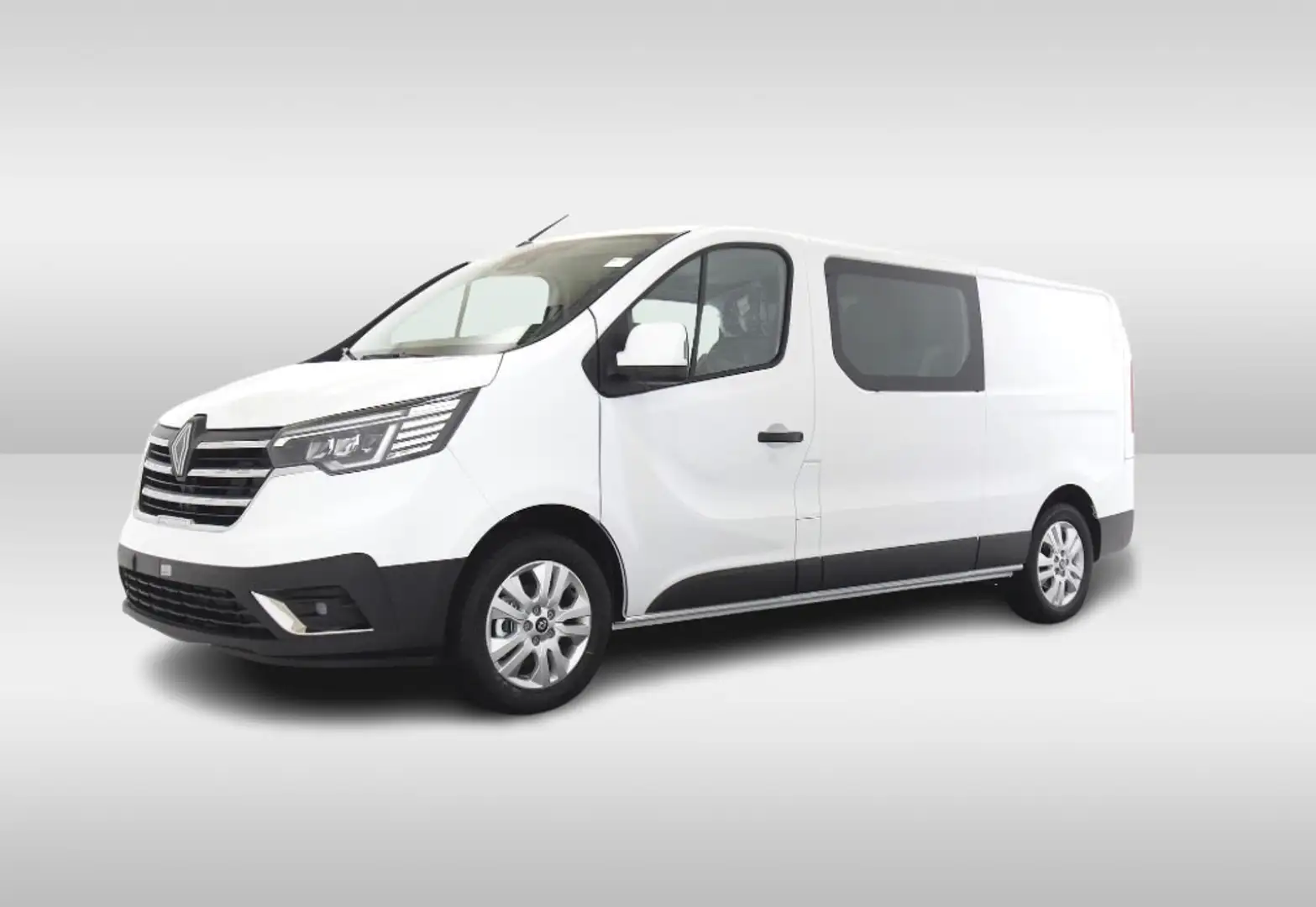 Renault Trafic 2.0 Blue dCi 130pk L2 H1 DC Airco camera Trekhaak Wit - 1