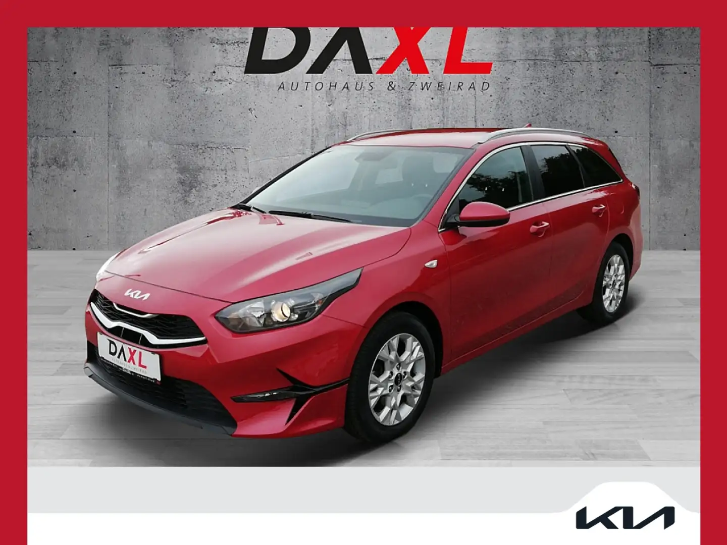Kia Ceed SW / cee'd SW ceed SW 1,0 TGDI ISG GPF Silber Facelift Rot - 1