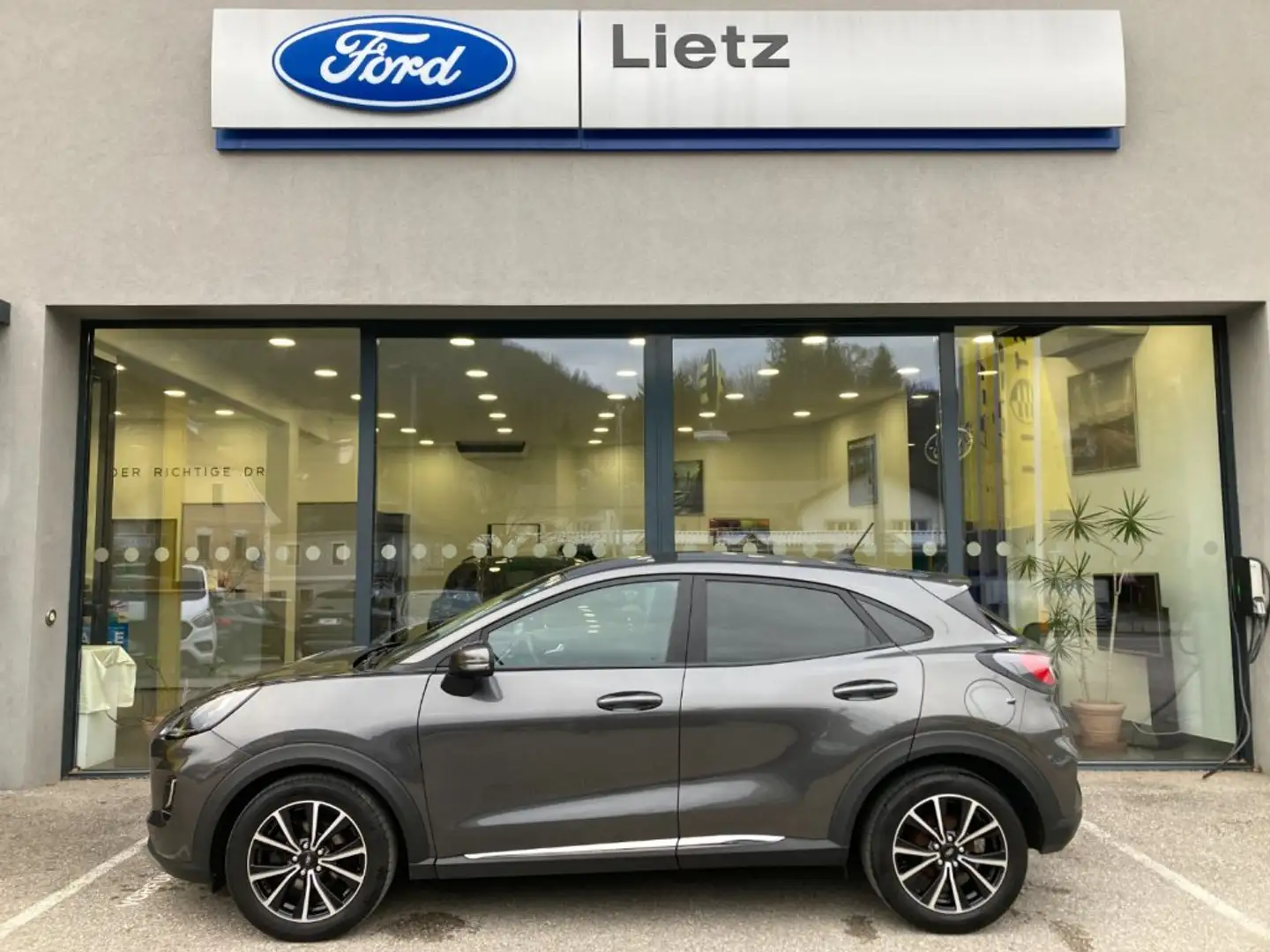 Ford Puma Titanium 1,0 EcoBoost Gris - 1