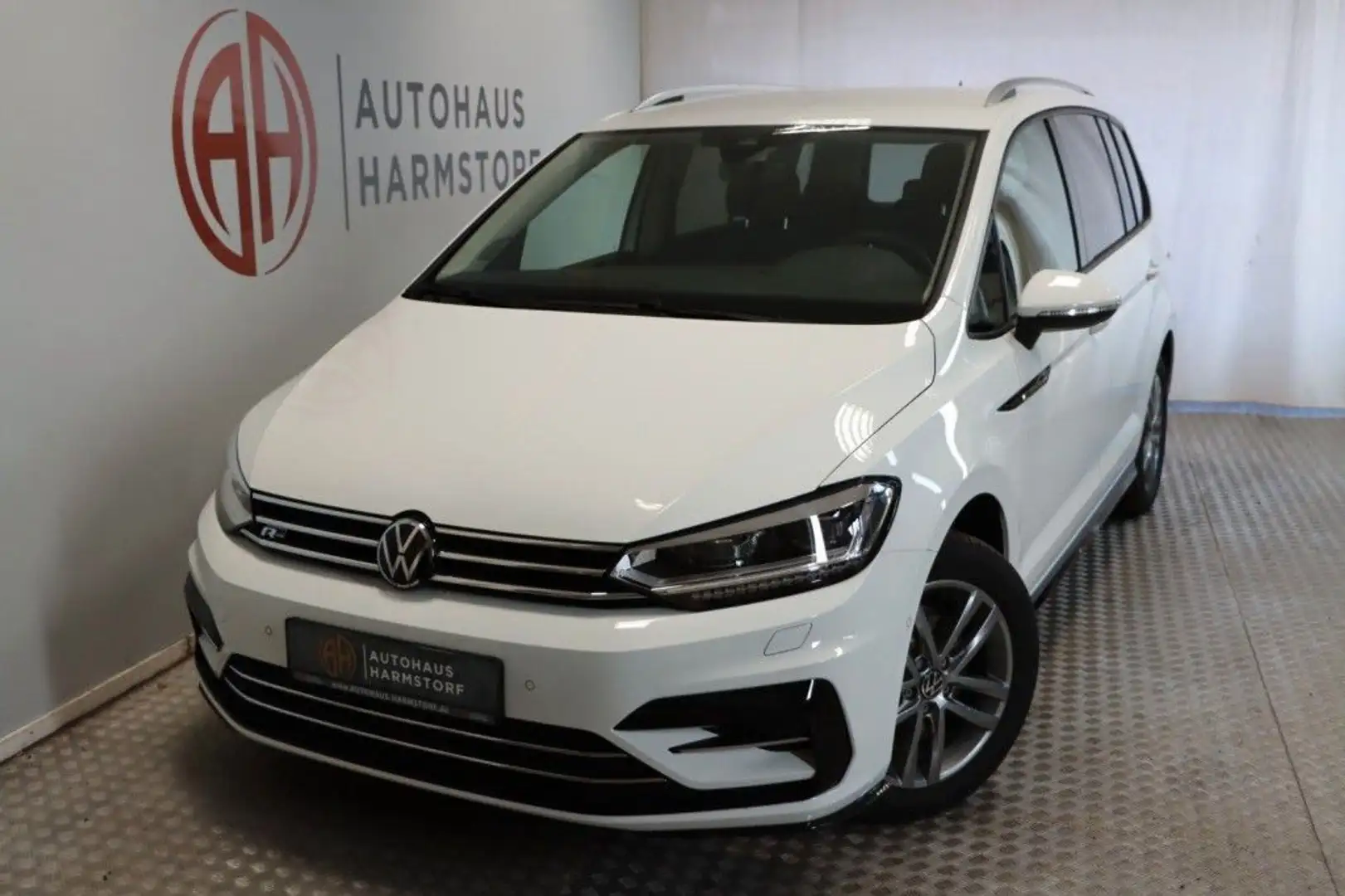 Volkswagen Touran 2.0 DSG R-Line 7-Sitze AHK Kamera Blanco - 1