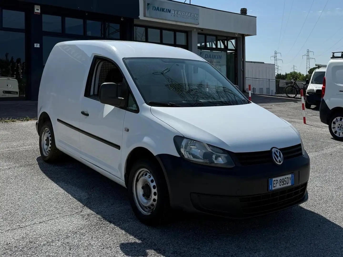 Volkswagen Caddy Bianco - 1