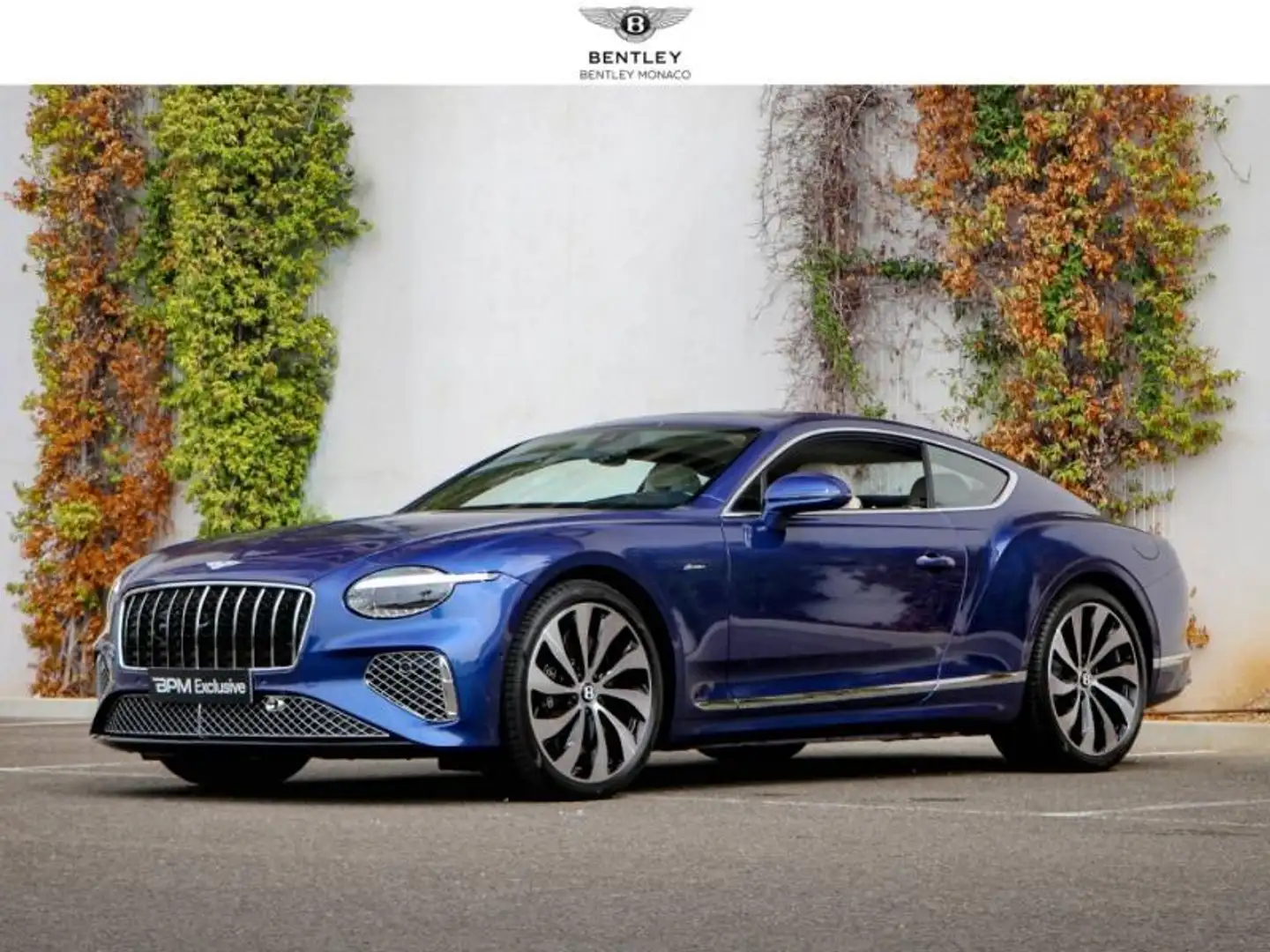 Bentley Continental GT Azure V8 Hybrid 4.0 680ch Blau - 1
