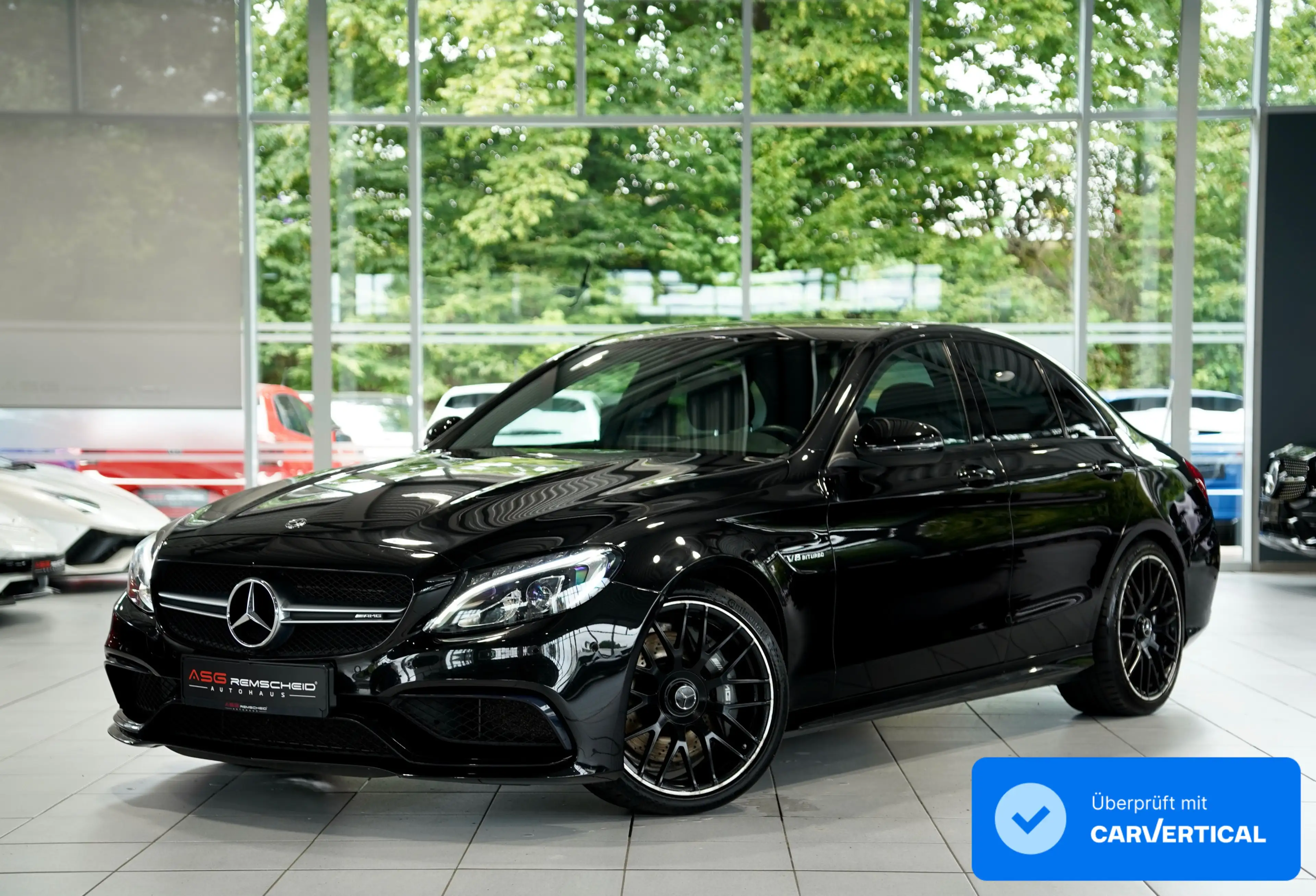 Mercedes-Benz C 63 AMG Limousine 2.H *19 *Perf-AGA*Night*BURM