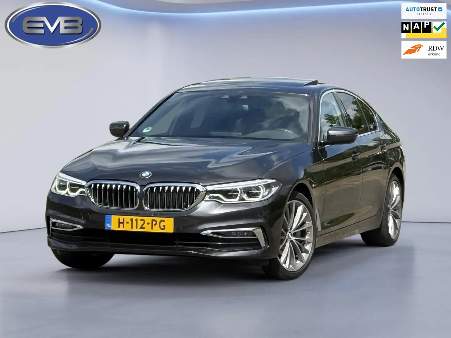 BMW 530 5-serie 530i High Executive Edition 252 pk, sportl Grijs - 1