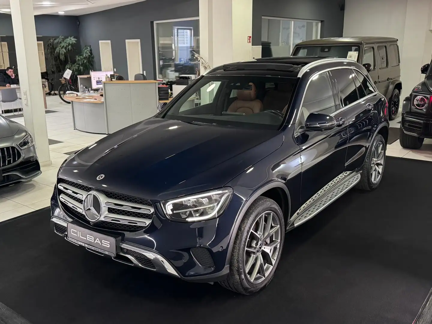 Mercedes-Benz GLC 400 d 4M AMG 20"*PANO*MEMORY*DIGITAL T*360* Blau - 1