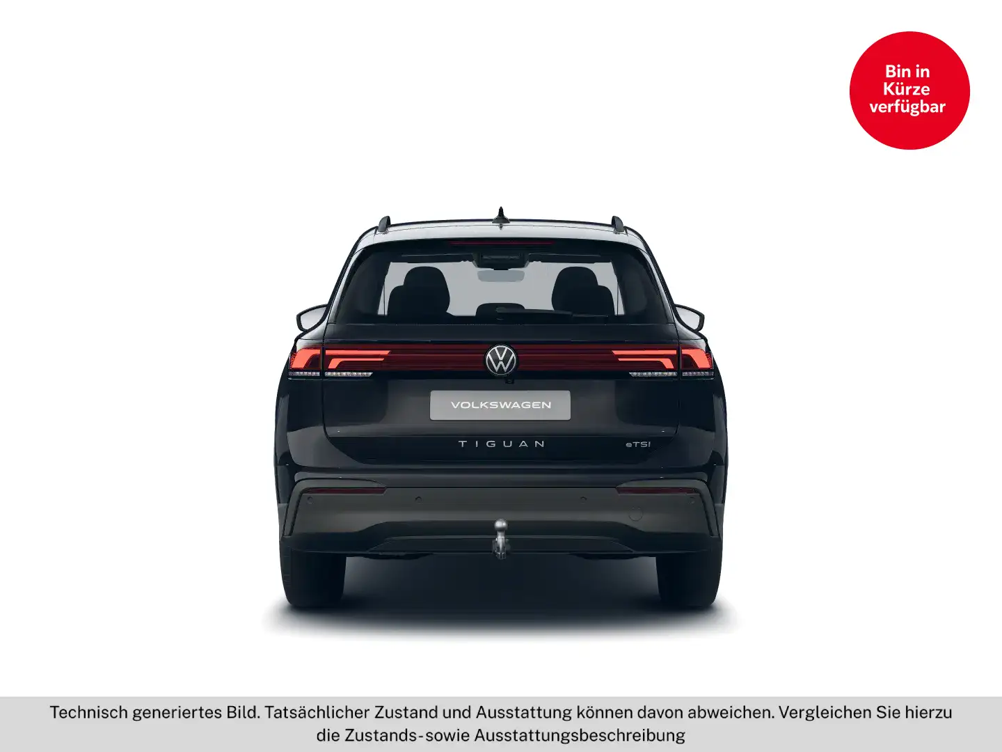 Volkswagen Tiguan Trend eTSI DSG Schwarz - 2