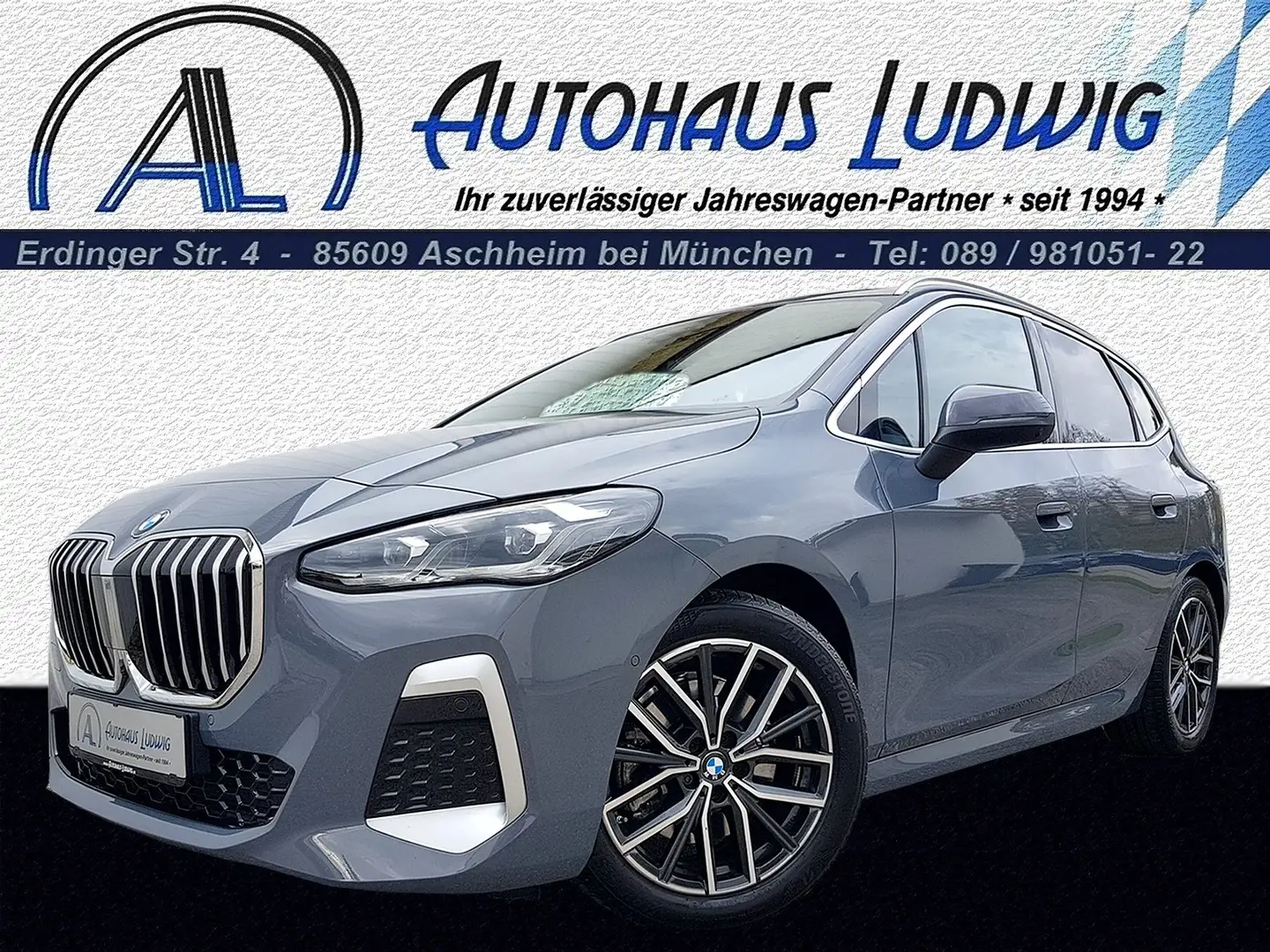 BMW 223 i xDrive Active Tourer M-Sport*HUD*DriveAssistPlus Gris - 1