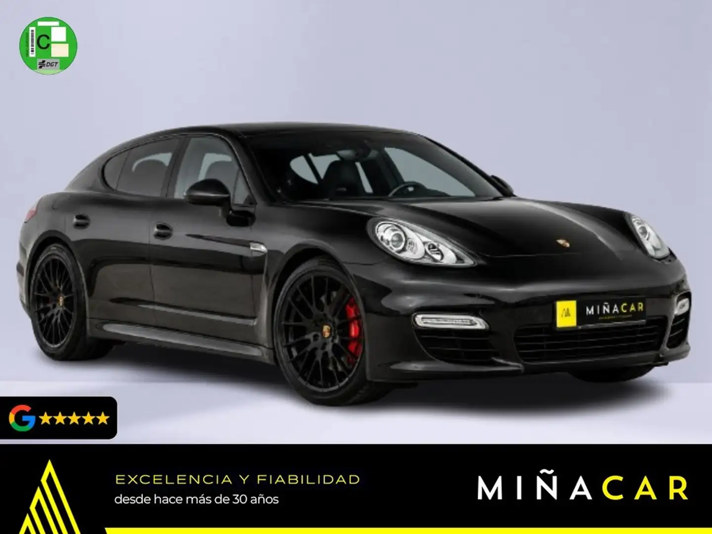 Porsche Panamera Turbo Aut. Negro - 1
