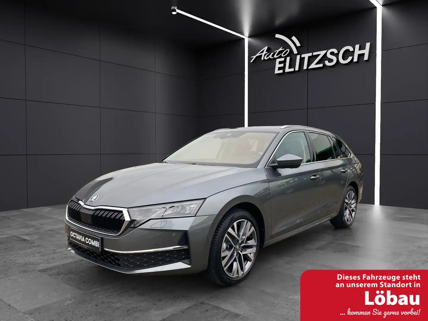 Skoda Octavia Combi TDI TOUR DSG LED Digital Cockpit AHZV Grau - 1