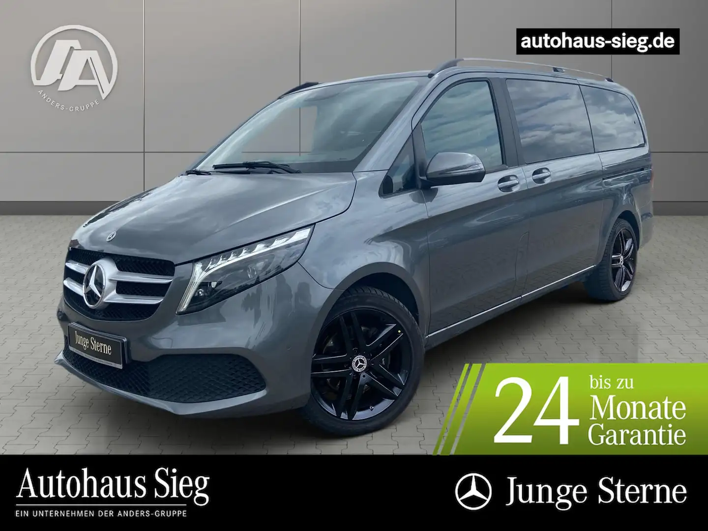 Mercedes-Benz V 300 Allrad MBUX*Distro*Standhzg*LED*AHK 2,5t Grey - 1