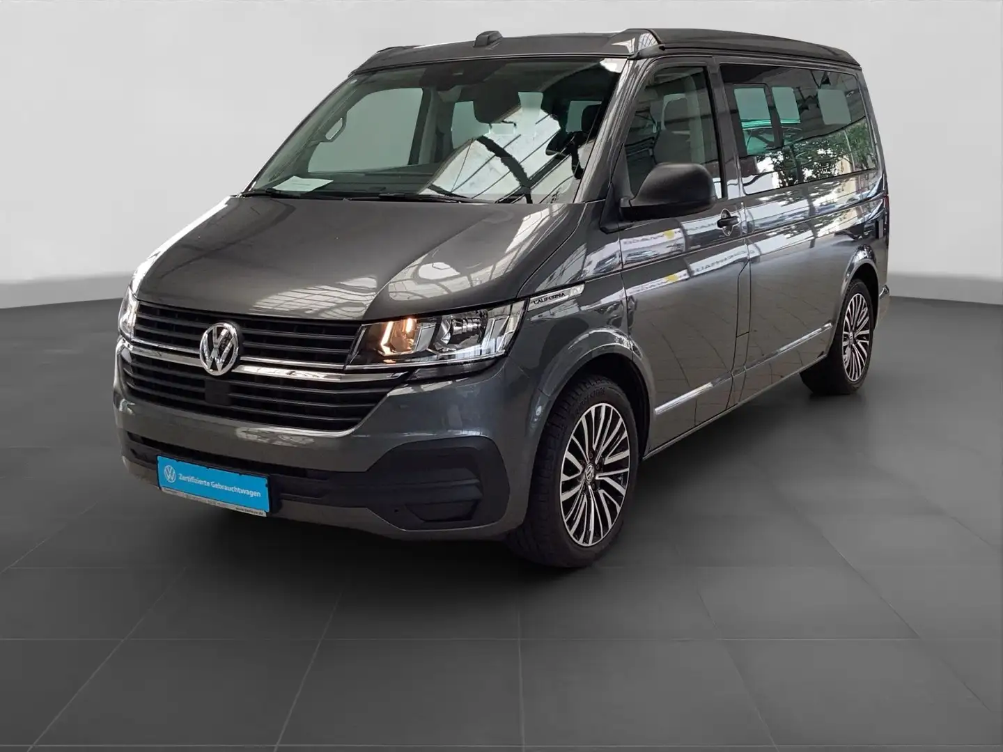Volkswagen T6.1 California BEACH CAMPER AHK NAVI LM18 DCC K Grau - 2