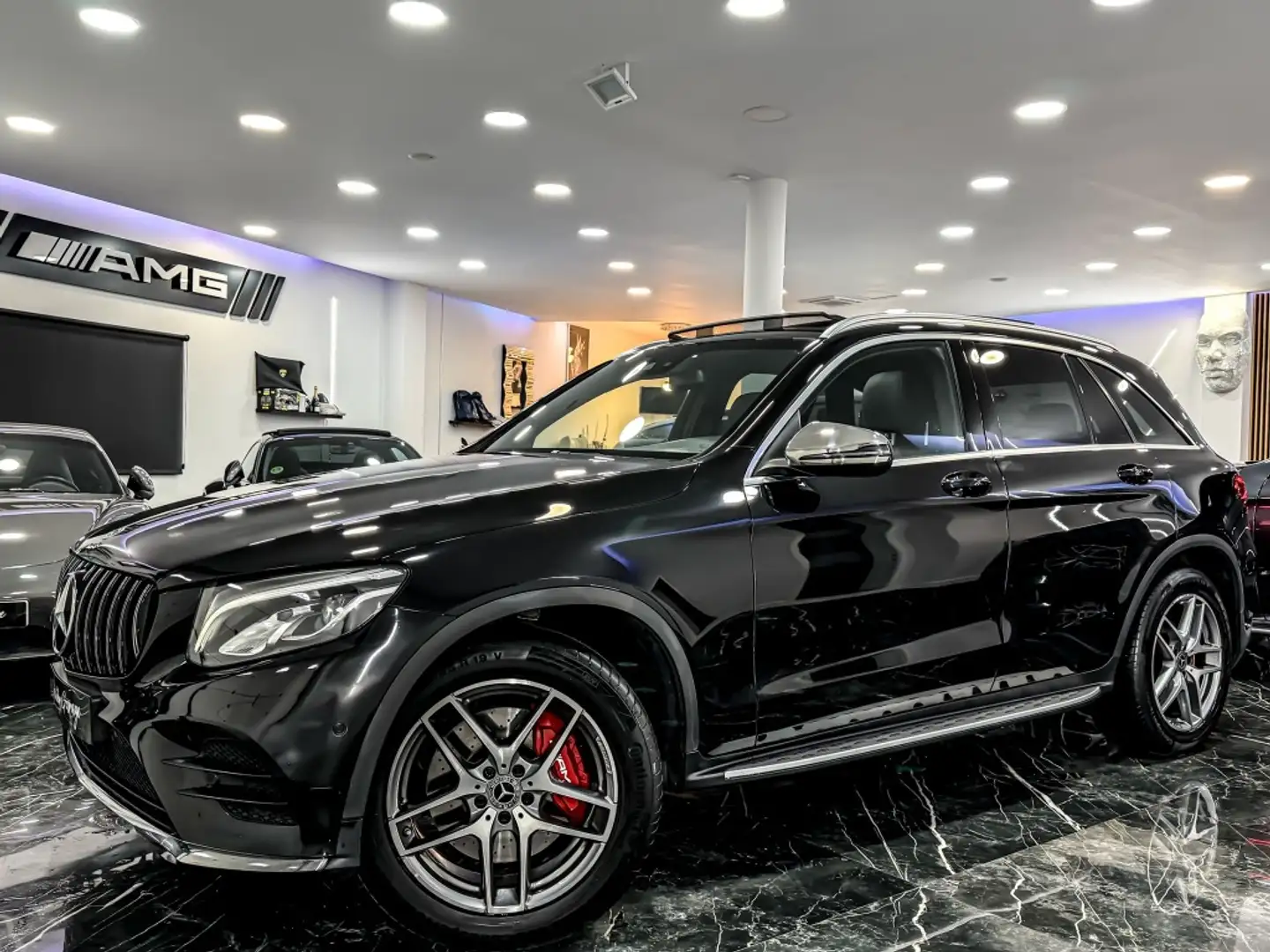 Mercedes-Benz GLC 350 350d 4Matic Aut. Zwart - 1
