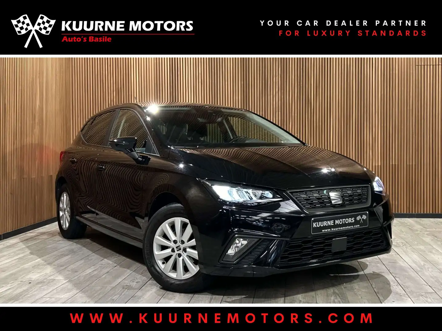 SEAT Ibiza 1.0 TSI Alu/Carplay/Pdc/Cruise/Led *1j garantie* Noir - 1