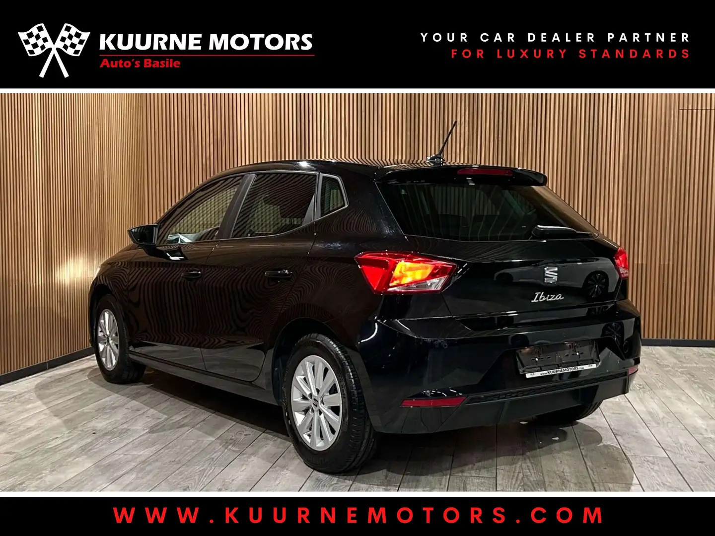 SEAT Ibiza 1.0 MPI Alu/Carplay/Pdc/Cruise/Led *1j garantie* Zwart - 2