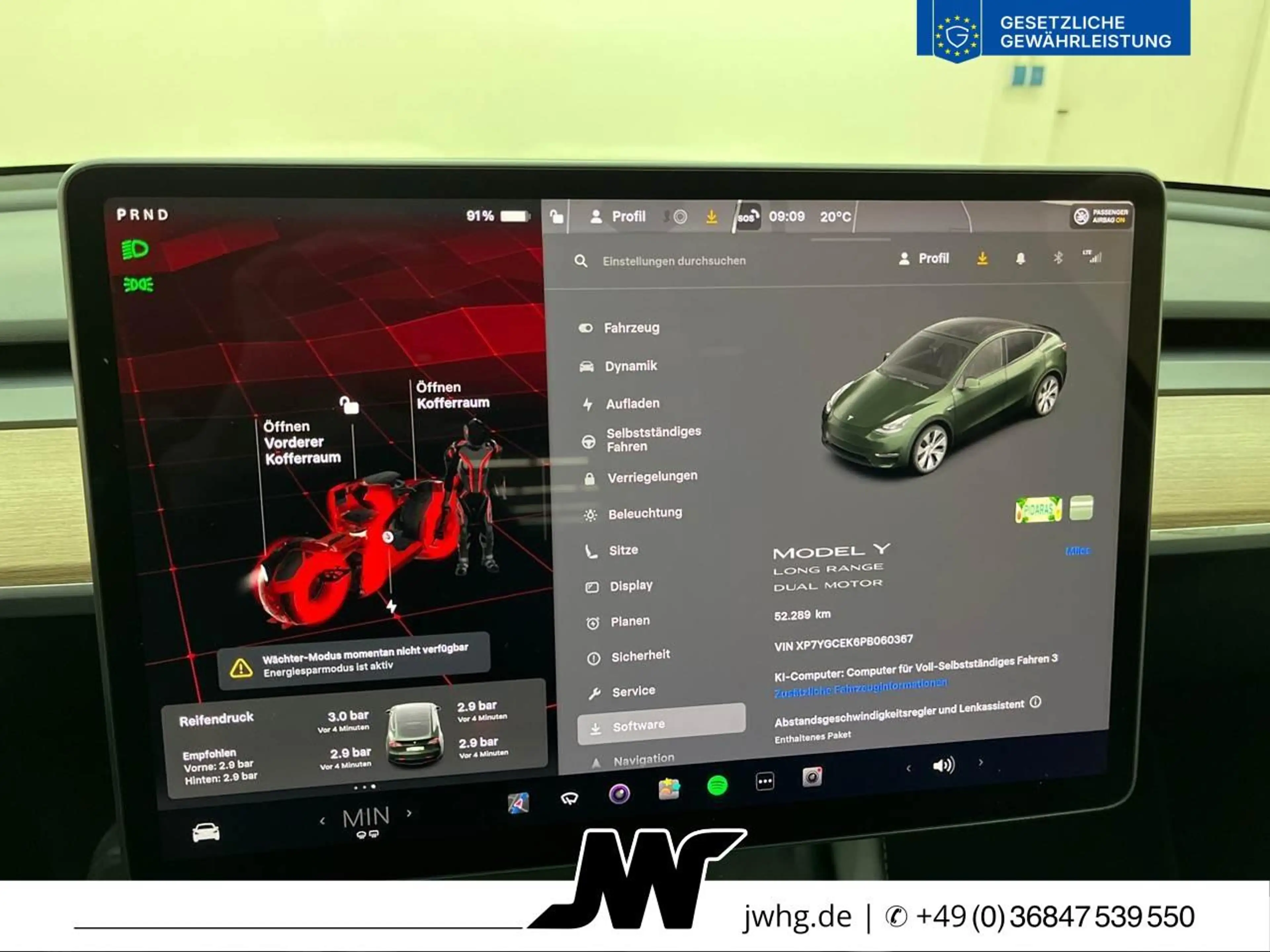 Tesla Model Y Long Range Dual AWD AUTOPILOT 3 | PANO — photo 9