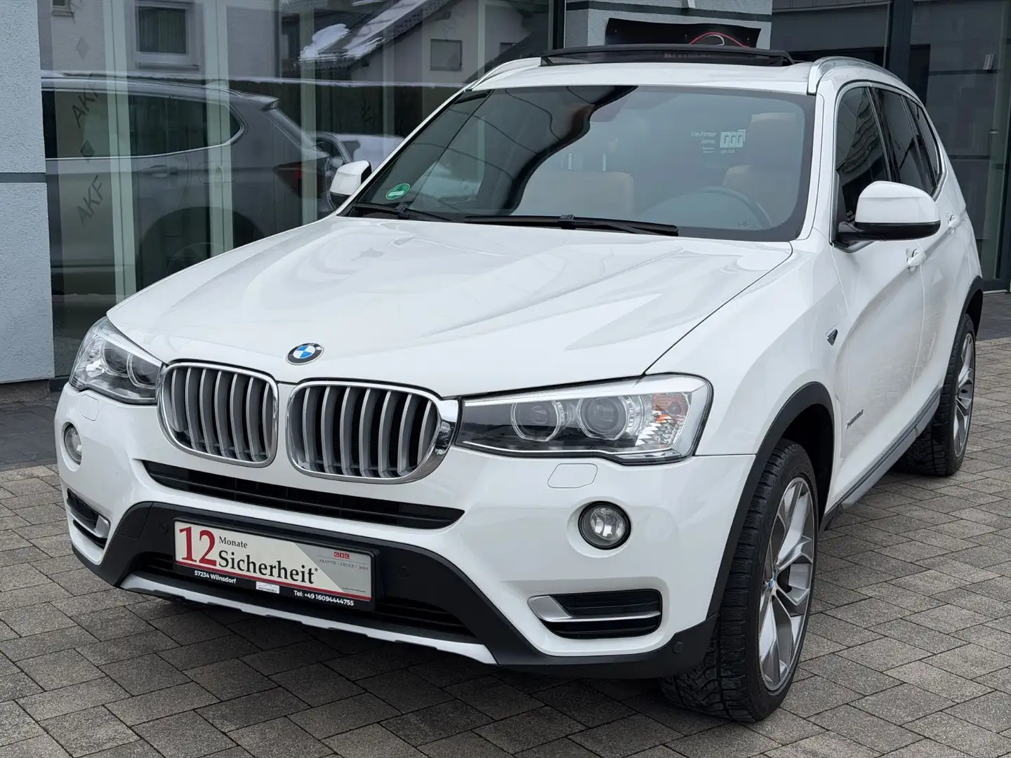 BMW X3 28d xDrive*Panoramadach*Memory*R-Kamera*NAVI Blanc - 1