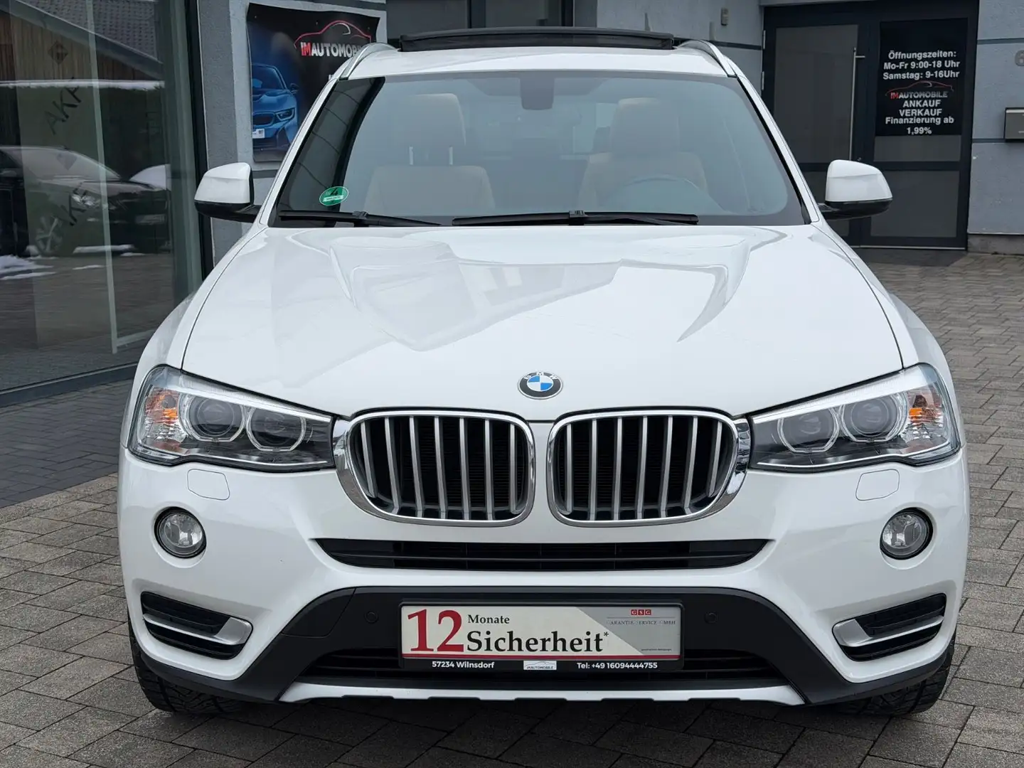 BMW X3 28d xDrive*Panoramadach*Memory*R-Kamera*NAVI Blanc - 2