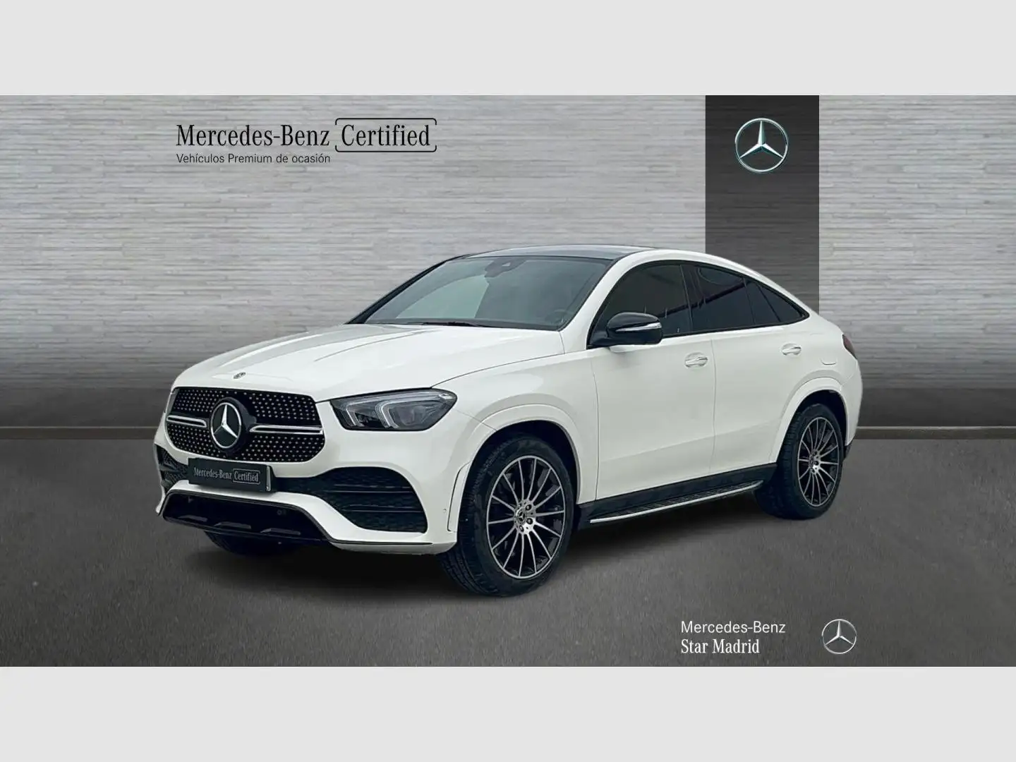 Mercedes-Benz GLE 350 de 4Matic Coupe AMG Line (EURO 6d) Blanco - 1