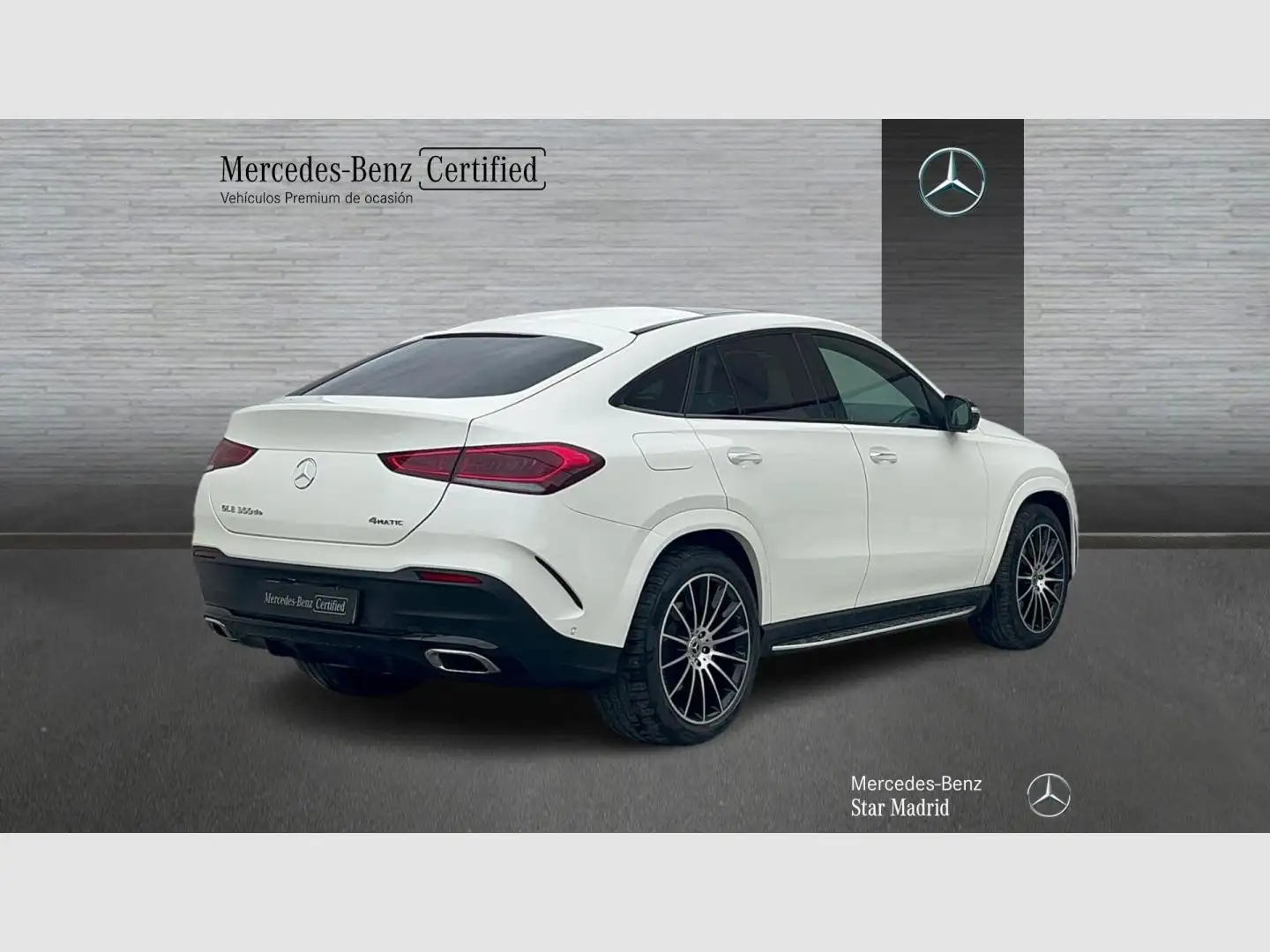 Mercedes-Benz GLE 350 de 4Matic Coupe AMG Line (EURO 6d) Blanco - 2
