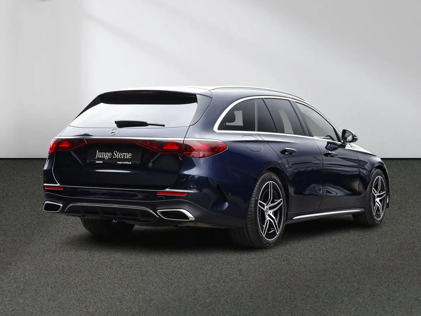 Mercedes-Benz E 300 de T AMG Distronic Digital-Light AHK 360° Bleu - 2