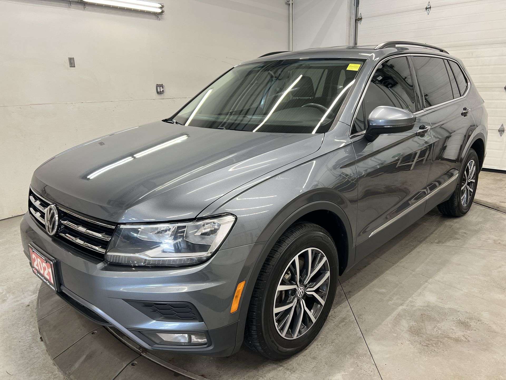 Silver 2021 Volkswagen Tiguan SUV / Crossover  Automatic