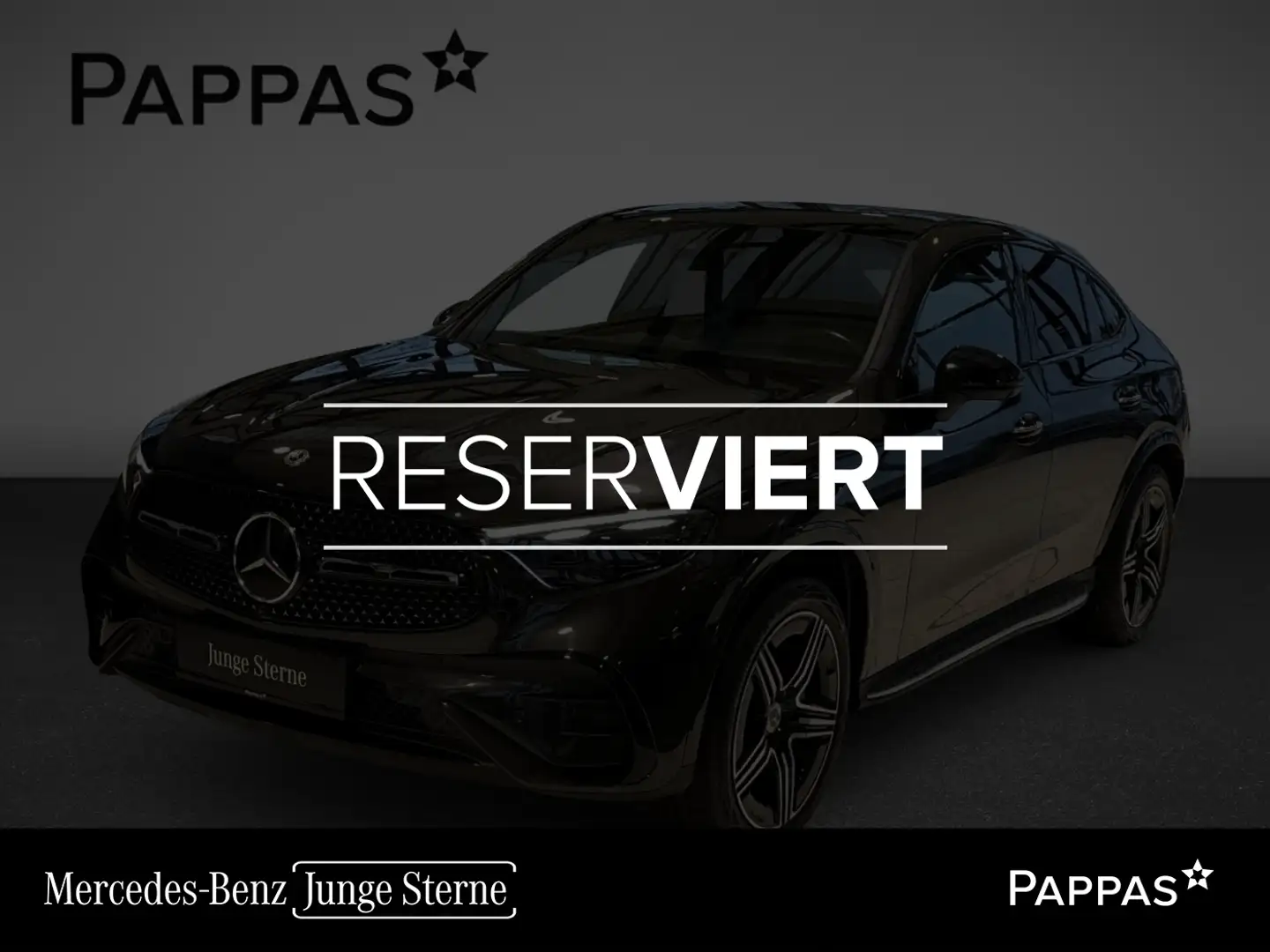 Mercedes-Benz GLC 300 d e 4MATIC mit EQ Hybrid Technologie Coupé Grau - 1