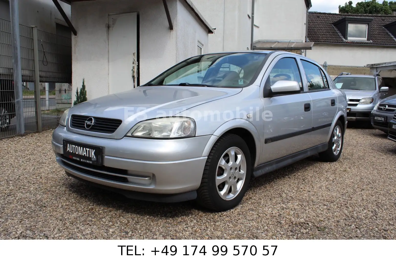 Opel Astra 1.6 Selection  **Automatik/TÜV NEU/Klima** Silber - 1