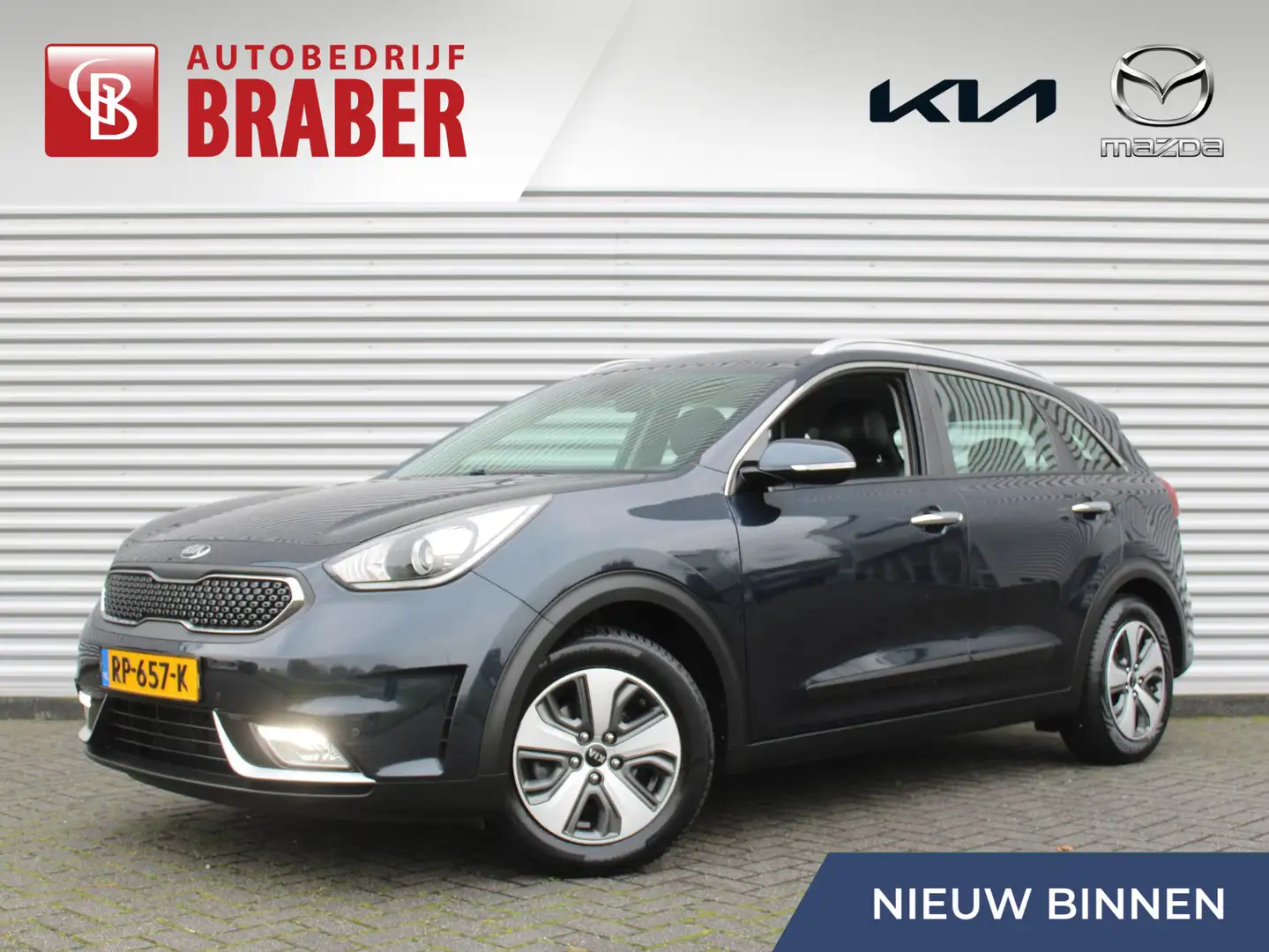 Kia Niro 1.6 GDi Hybrid DynamicLine | Trekhaak | Camera | P Bleu - 1